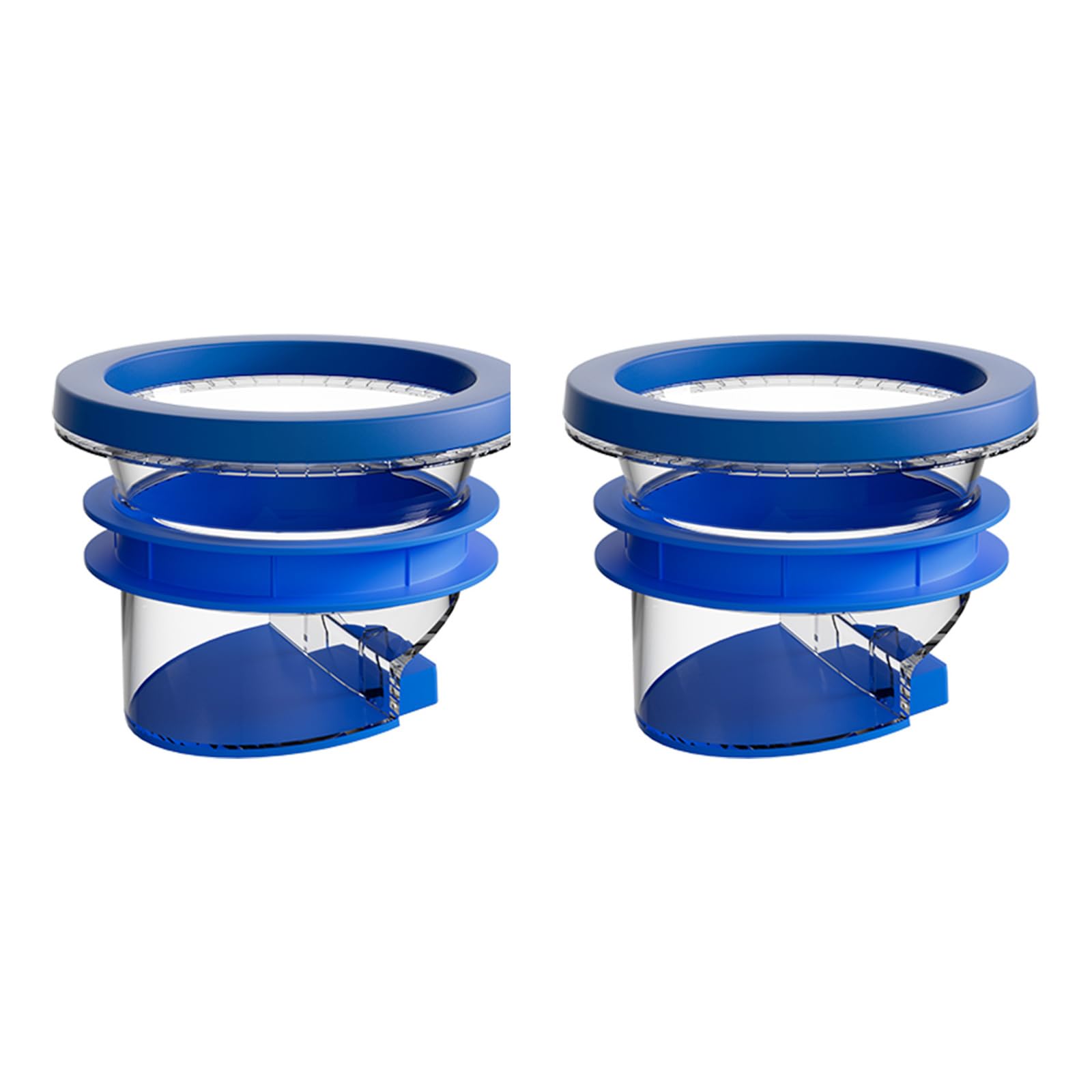 Guarnizioni flangiate per WC senza cera Tecnologia di tenuta a 3 strati Design esteso Servizi igienici Flange Guarnizioni per scarico Guarnizione flangia generale WC