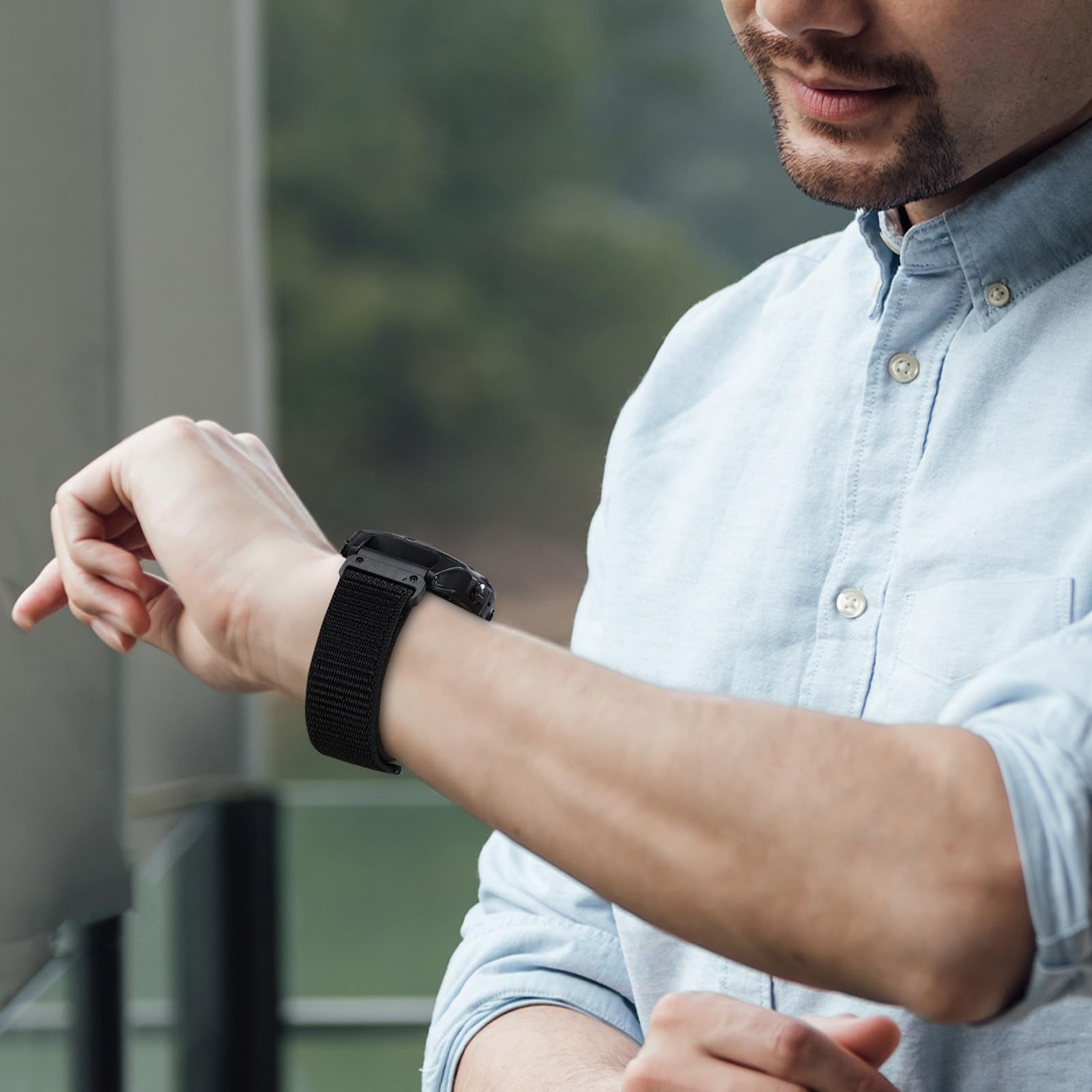 nylonowe paski 22 mm kompatybilne z Garmin Fenix 8 AMOLED, Quatix 8, Tactix 8, Approach S70 47 mm, sportowy pasek Quickfit do Fenix 7 pro/7/6 Pro/6/5 Plus/Forerunner 970/965/Descent G2