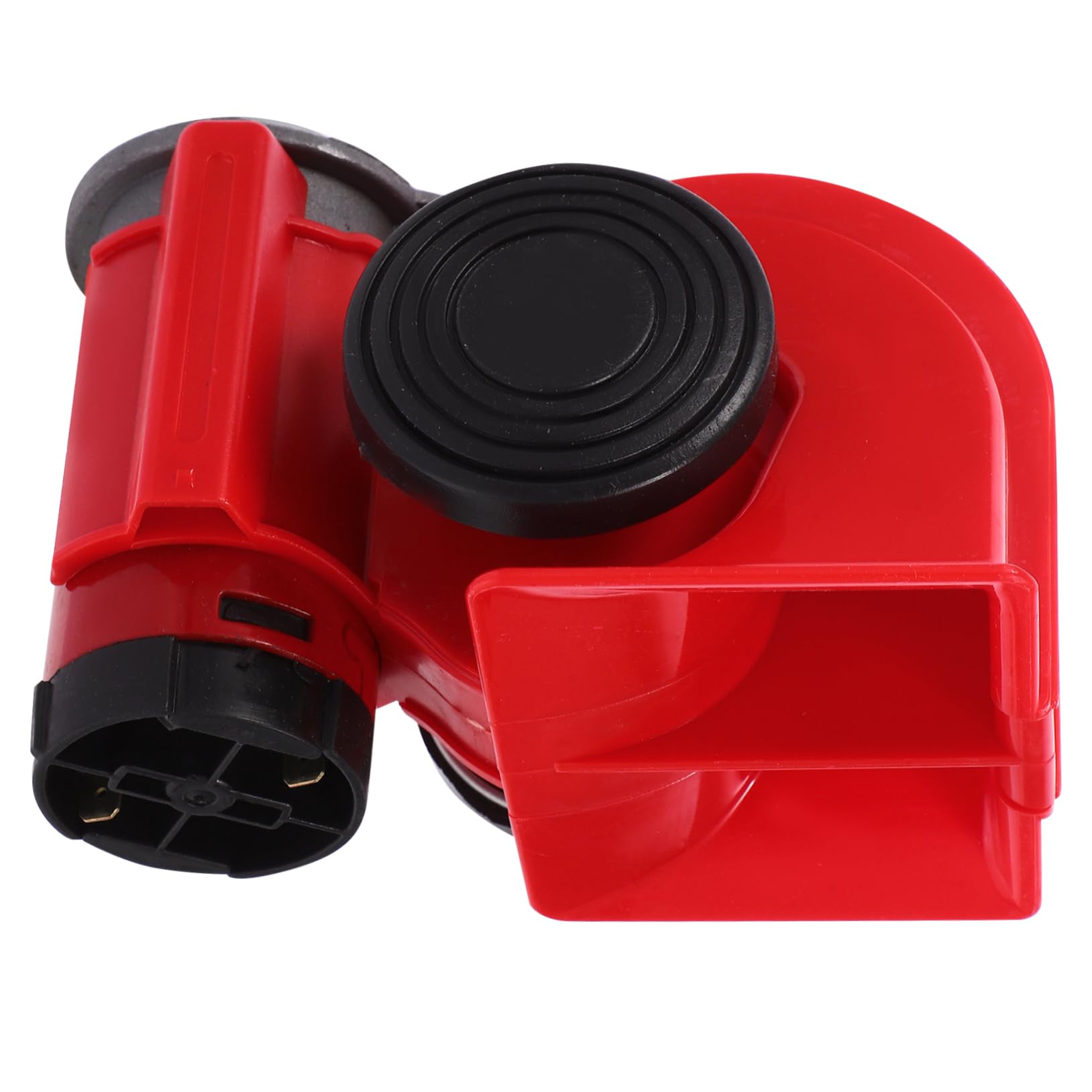 ULTECHNOVO 2piezas Bocina De Aire Eléctrica Para Vehículos Claxon Potente Para Motocicletas y Camiones Diseño Compacto y Fácil Instalación Para Tráfico y Carreteras