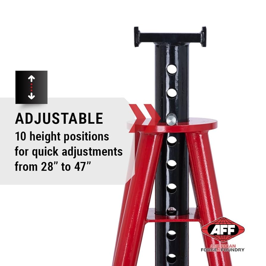 TICTカスタムスタンドミニ Amazon.com: AFF 10 Ton Jack Stand Set - Heavy Duty Jack