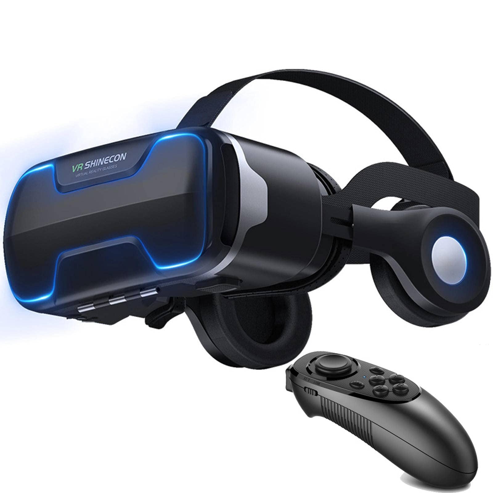 Amazon.co.jp: 千幻vrメガネshinecon g02edイヤホン版アイガード360