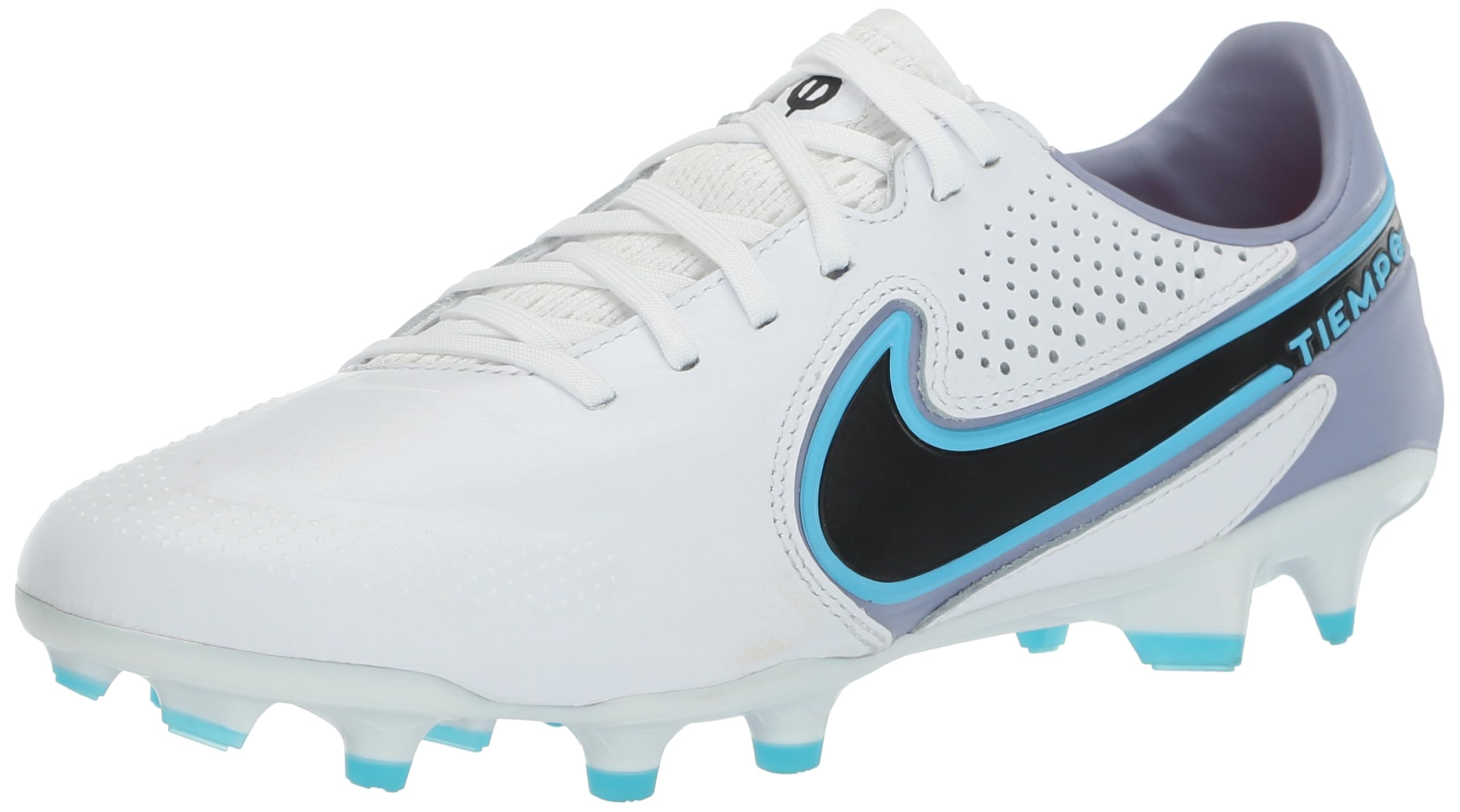 NIKE Women's Sneaker, White Black Baltic Blue Pink Blast, 14