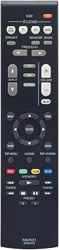 RAV531 Replacement Remote Control fit for Yamaha AV Receive RX-V381
