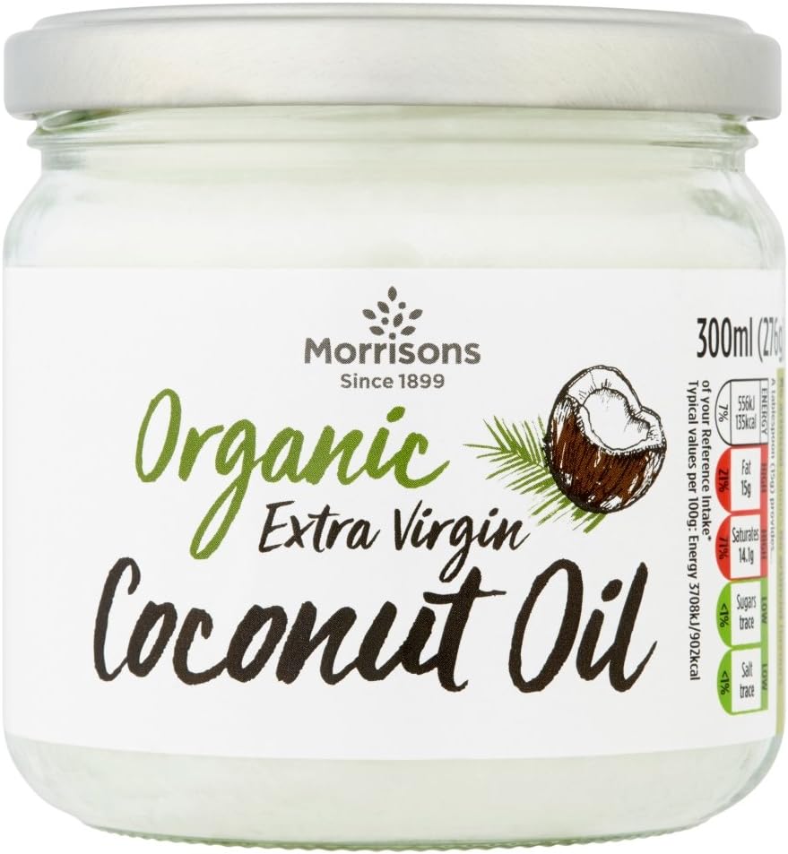 Morrisons Organic Extra Virgin Coconut Oil, 300ml Amazon.co.uk Grocery