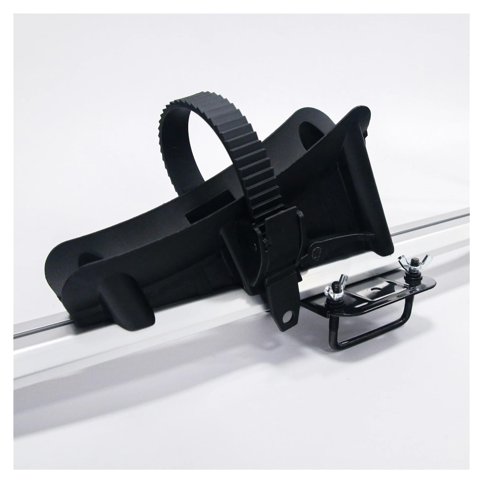 Portabici Universale Pieghevole for Auto, portabici da Tetto in Lega di Alluminio, Facile da installare e Compatto, Adatto alla Maggior Parte di berline, SUV e Hatchback
