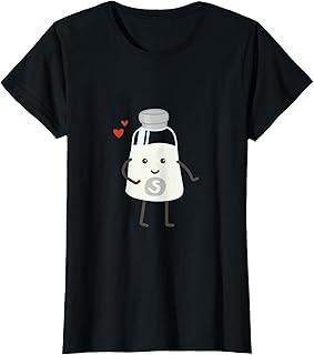 Salz und Pfeffer Passende Partner Outfits - Pärchen T-Shirt