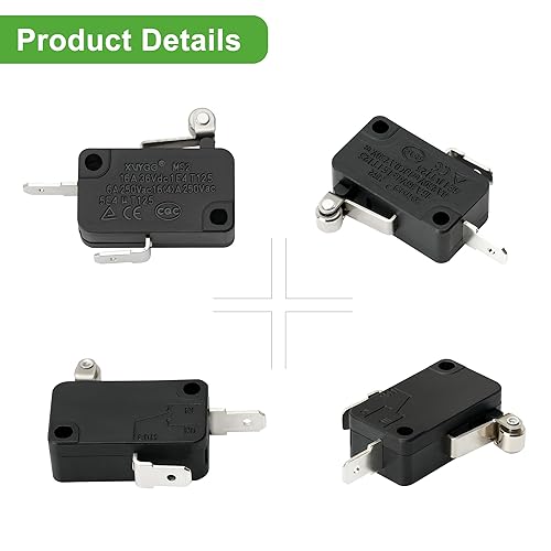 Miniatura 4 de 10L0L Carrito de golf Acelerador Pedal Box Micro Switch para EZGO 1994.5 Up 4-Cycle TXT Medalist Marathon Modelos, Reemplazar OEM # 25861G01