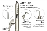 Vista 7 de Cynamed Juego de 11 quitacoronas automático dental removedor de puente, removedor de corona y puente automático dental