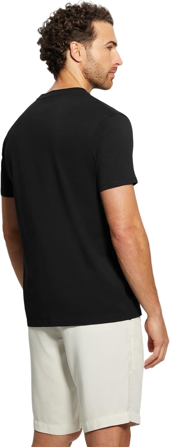 Guess Mens Eco Short Sleeve Classic Guess Logo Tee - Image 4