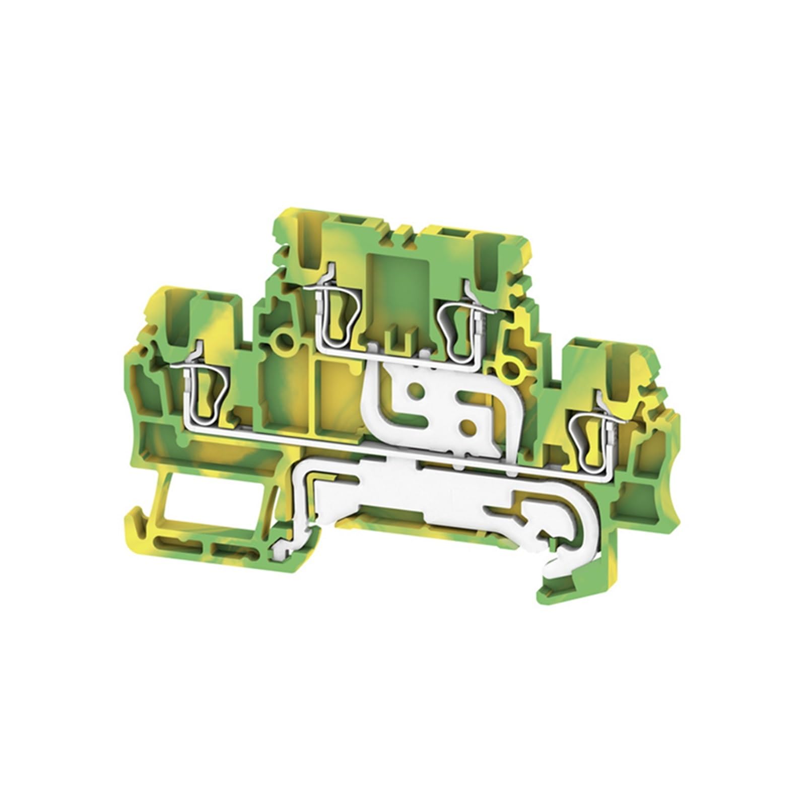 Bloques de terminales de paso ZDK 1.5PE de dos pisos para cableado 2