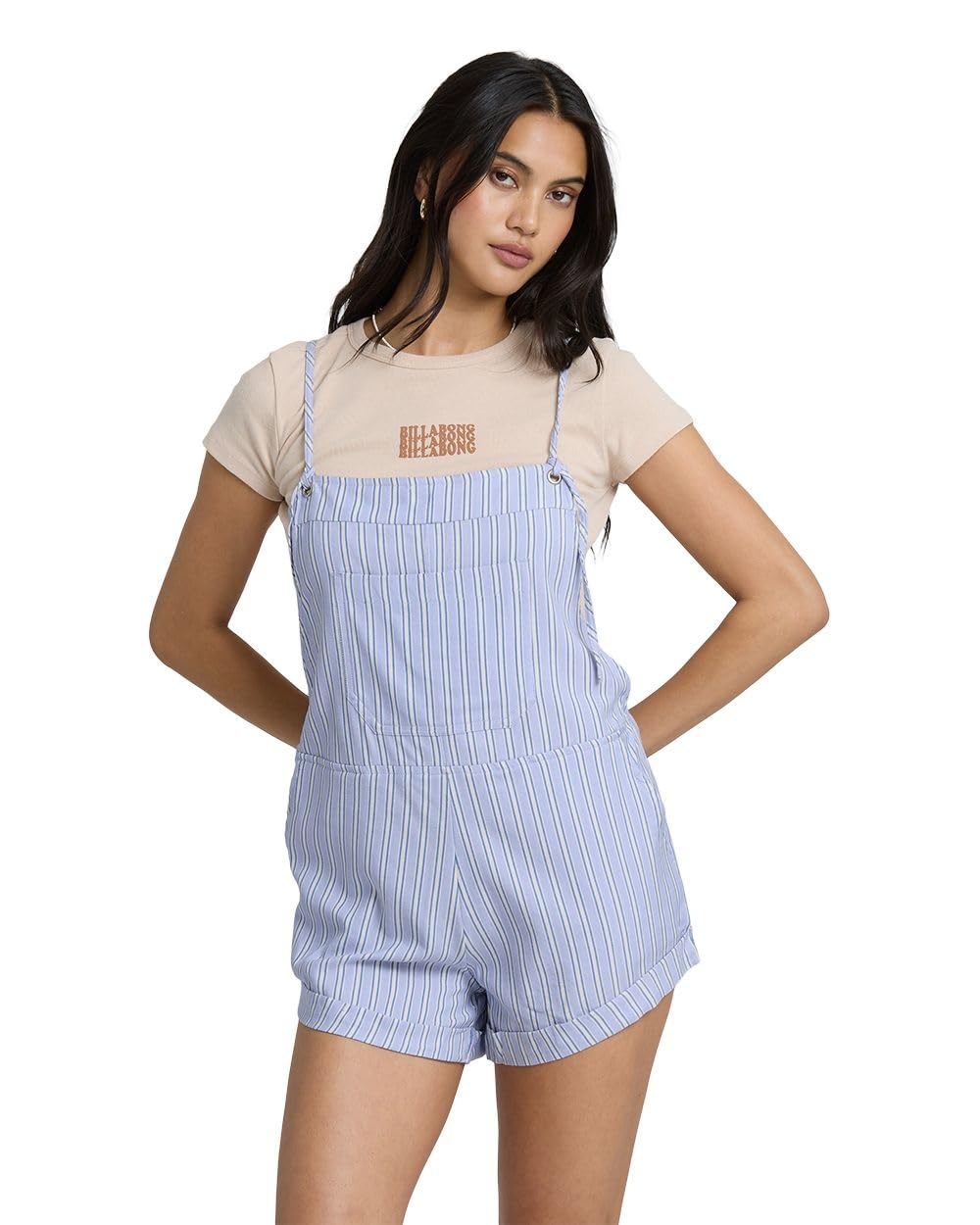 Billabong Women's Wild Pursuit Cotton Twill Blend Romper