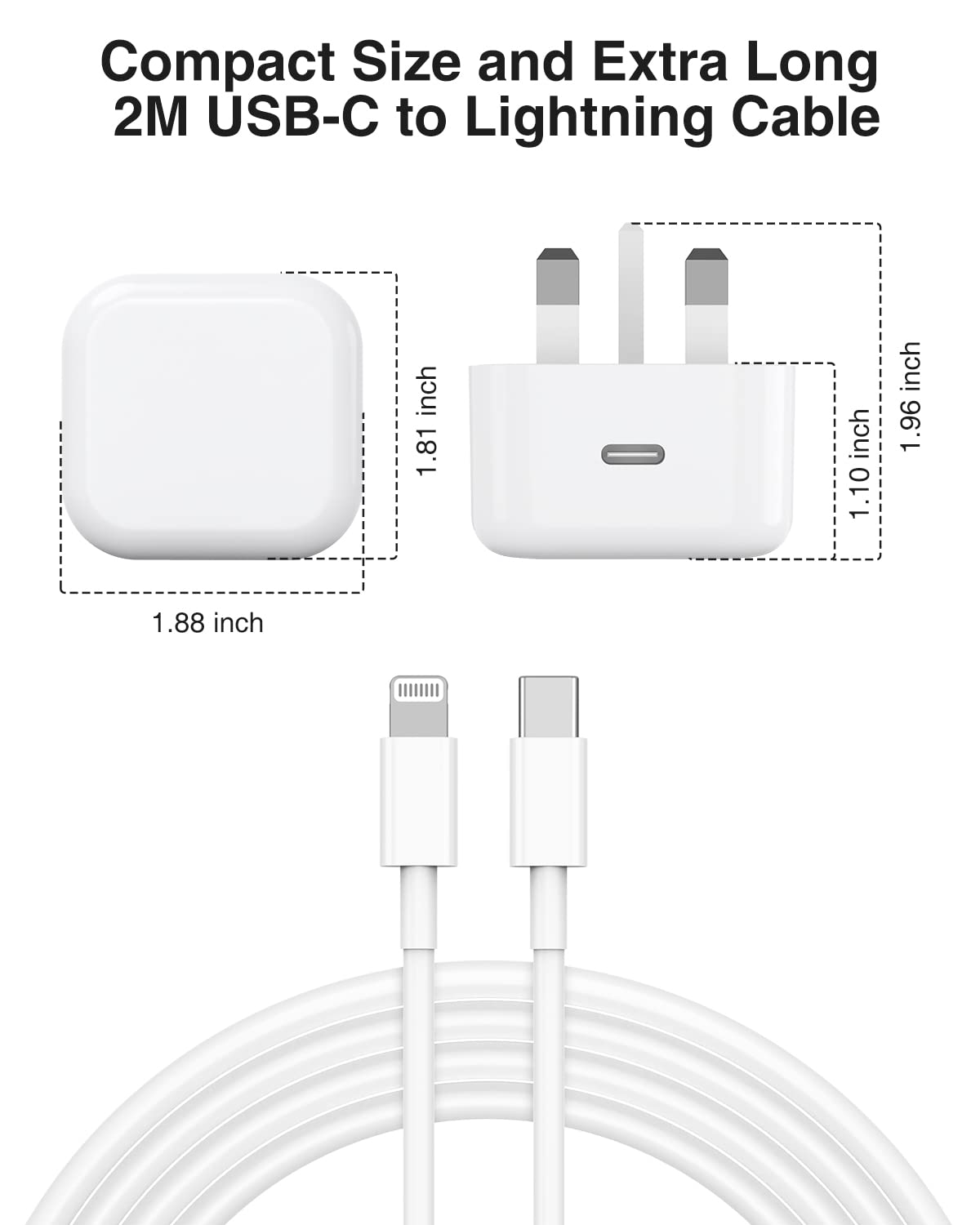 Adattatore Per Caricabatterie Con Doppia Presa Di Alimentazione USB 5V 2.1A, Spina UK / EU / US / AU (nero - Foto 7