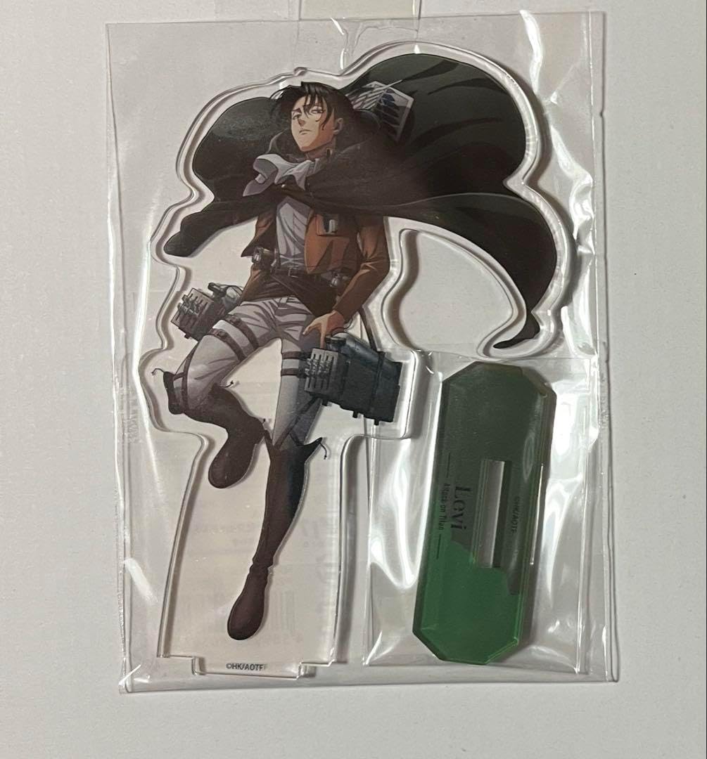 進撃の巨人 リヴァイ wit バースデーアクリルスタンド 缶バッジセット リヴァイ アクリルスタンド wit studio 進撃の巨人 リヴァイ wit