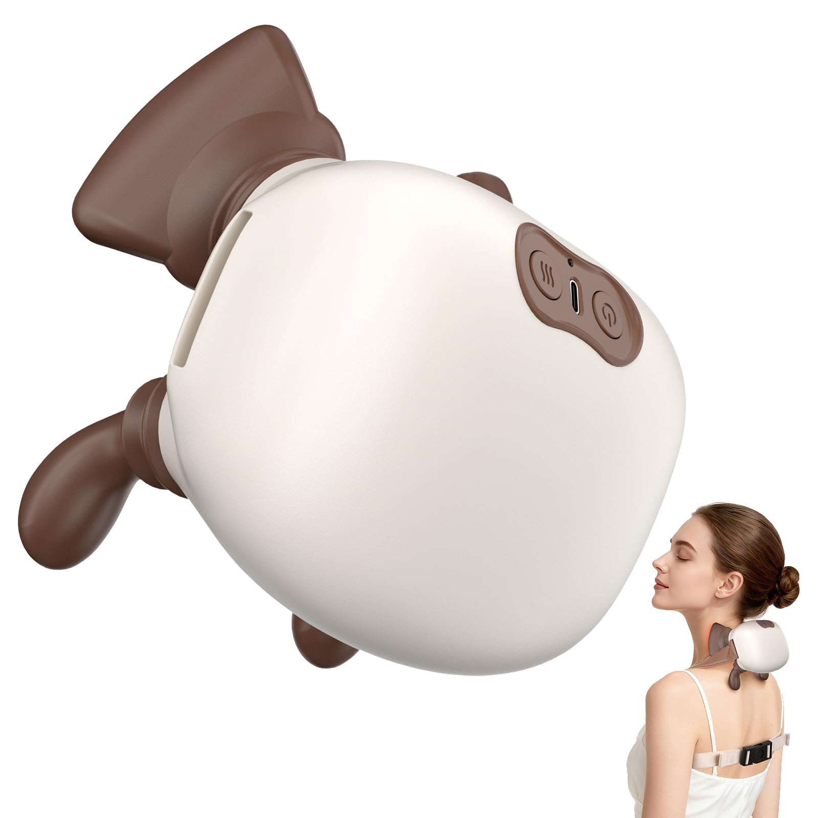 ボディ・フェイスケア 4D Full Body Shape Massager Amazon.com: 4D Neck Massager,Shoulder Hot Compress Massager, a