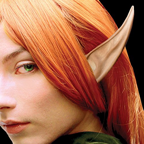 Woochie Classic Latex Ears - Professional Quality Halloween Costume Makeup - Large Elf