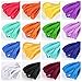 Produktbild Latocos 16Stk Gummiband Nähen Bunt Gummikordel Gummilitze 6mm Flach Gewebt Elastische Kochfest Gummiband Wäschegummi für Nähen DIY Basteln