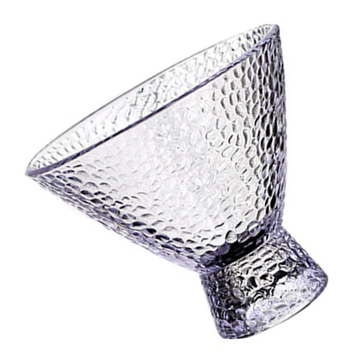 Copa de vino transparente de 230ml versátil que evita manchas y huellas