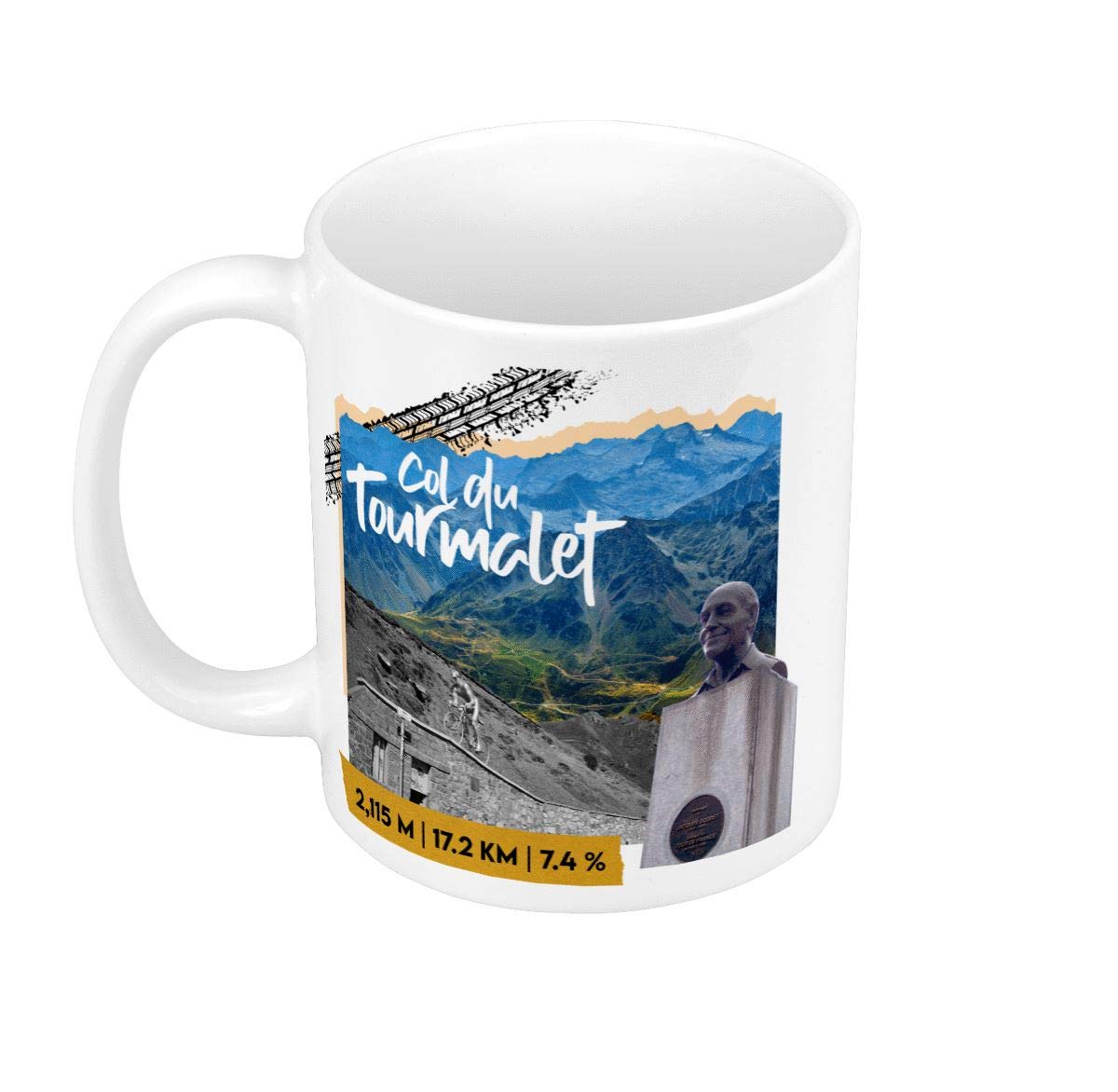 Sticker for Sale avec l'œuvre « Col du Tourmalet France T-shirt et