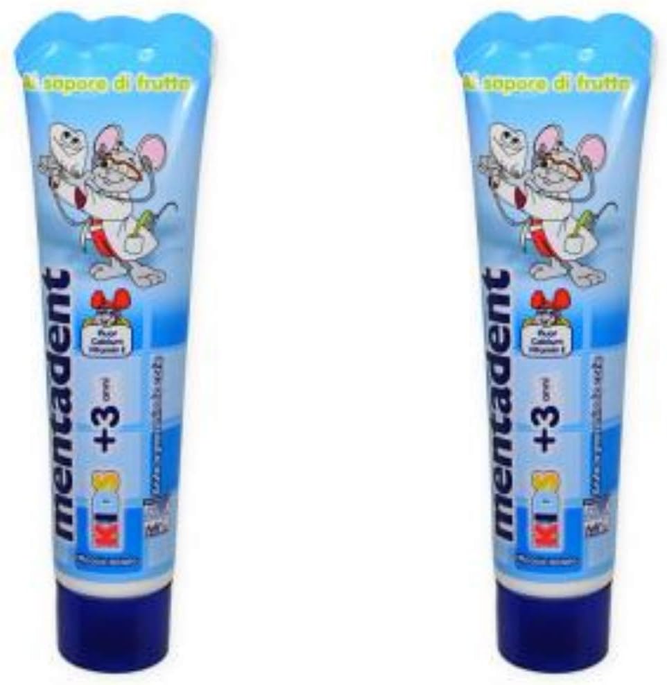 Mentadent Set of 2 Kid Toothpaste 36 Years, 50ml / 1.69fl