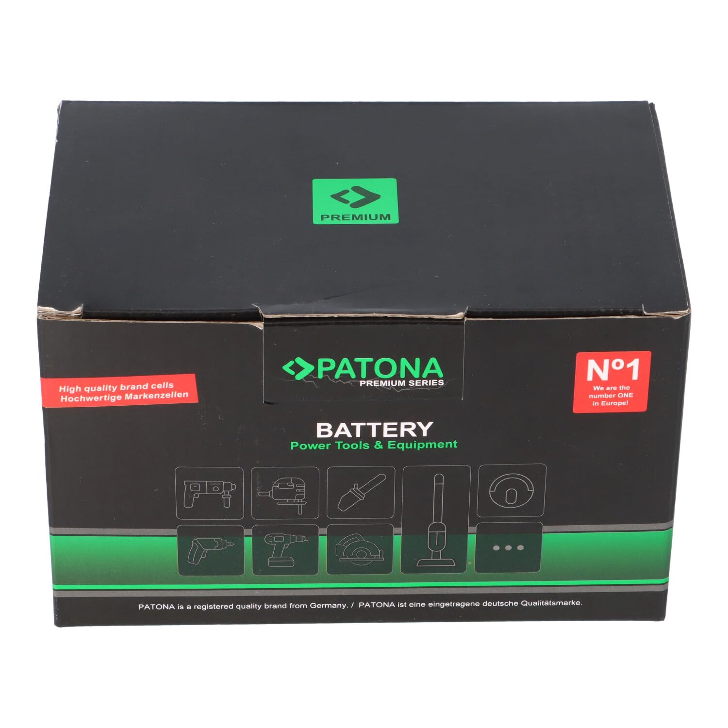 PATONA Premium Akku kompatibel mit Makita BL1850 – 18V 5.0Ah Li-Ion Ersatzakku mit LED-Ladeanzeige – Lange Laufzeit & hohe Leistung – passend für Makita 18V LXT Werkzeuge, robuste Schutzelektronik