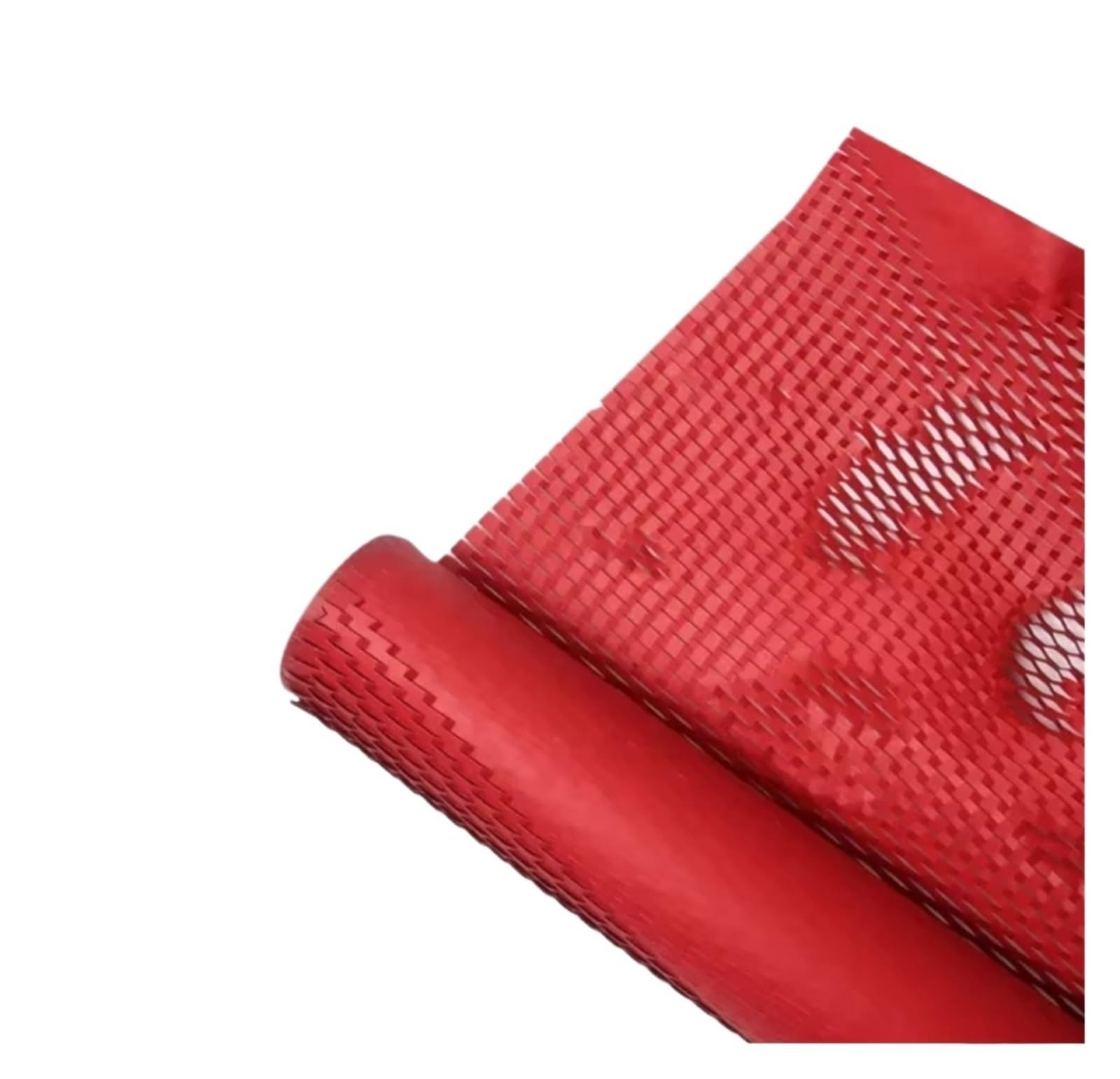 Ppqiru 30Cmx10m Red Honeycomb Packing Paper Roll,Honeycomb For Cushioning, Crash Protection, Transport Packaging, Gift For Cushioning(30Cmx10m Red)