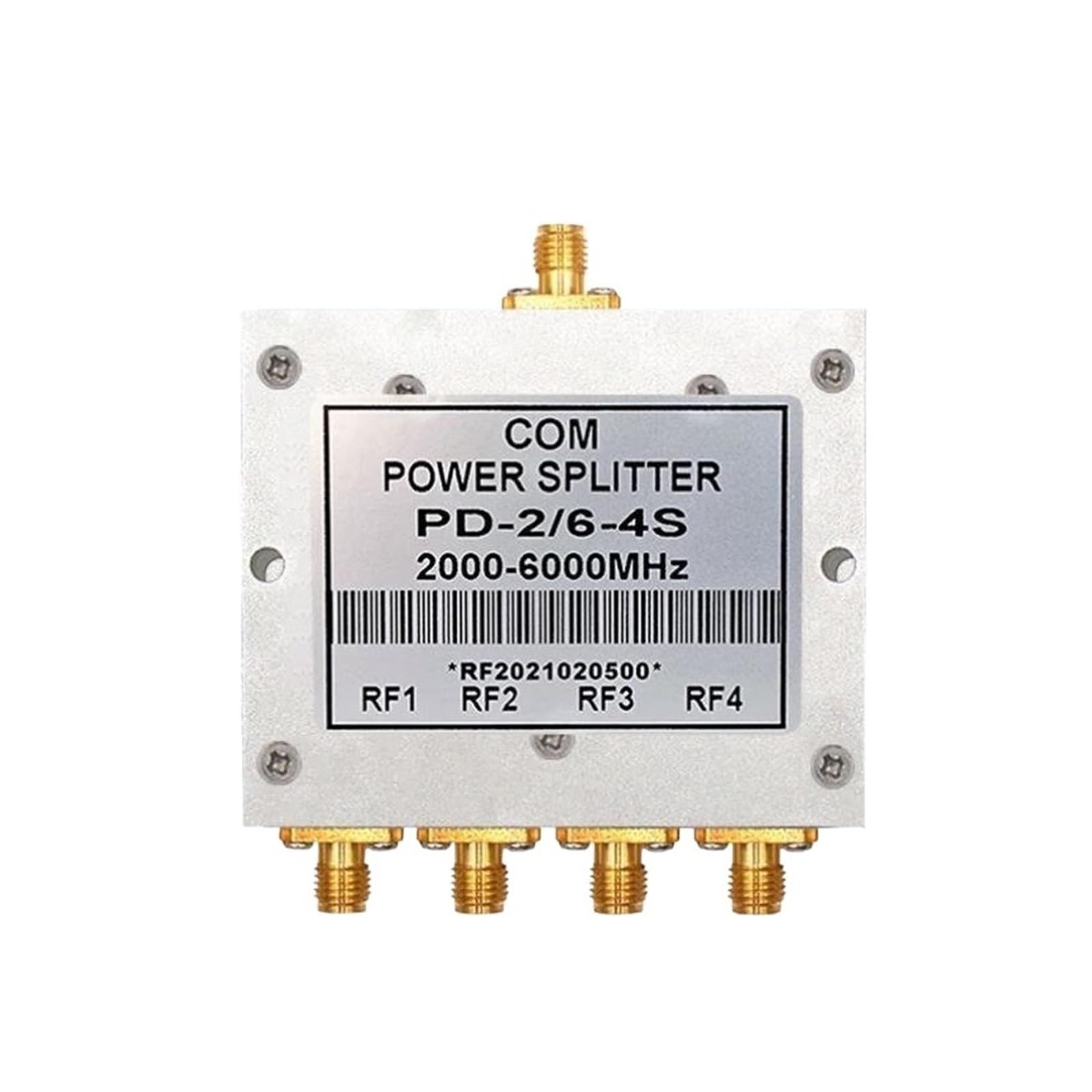AJDFVHJF Power Splitter one-to-Four Signal Combiner microstrip(1.2-1.5-8G 1500-800)