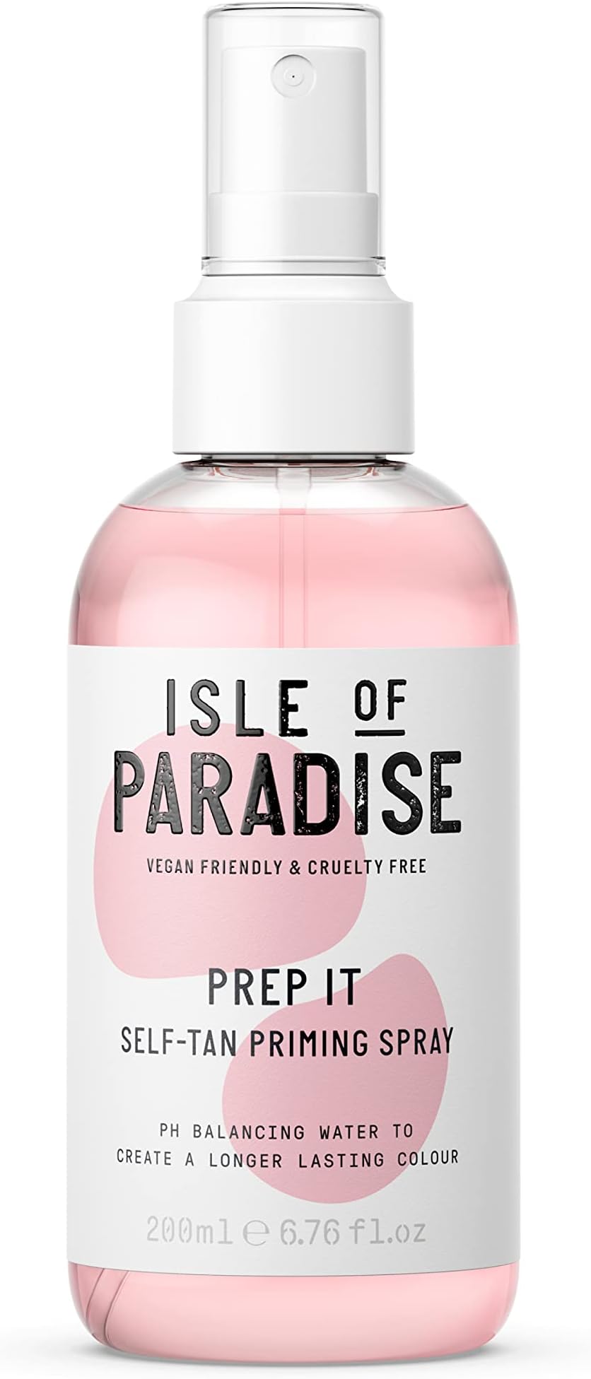Isle of Paradise Prep It Self Tan Priming Spray - Balances for Longer Tan, Vegan and Cruelty Free, 6.76 Fl Oz