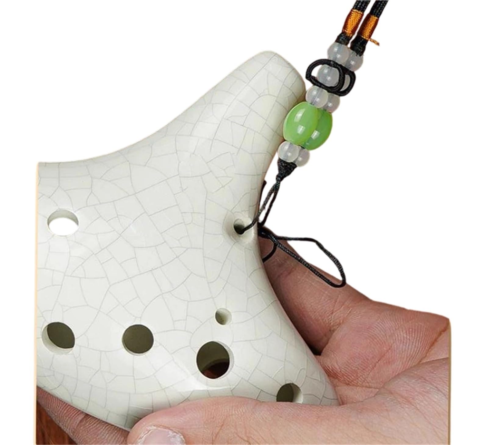 Professional Ocarina Beginner's 12-otworowa Alto C-dur Ceramic Ocarina