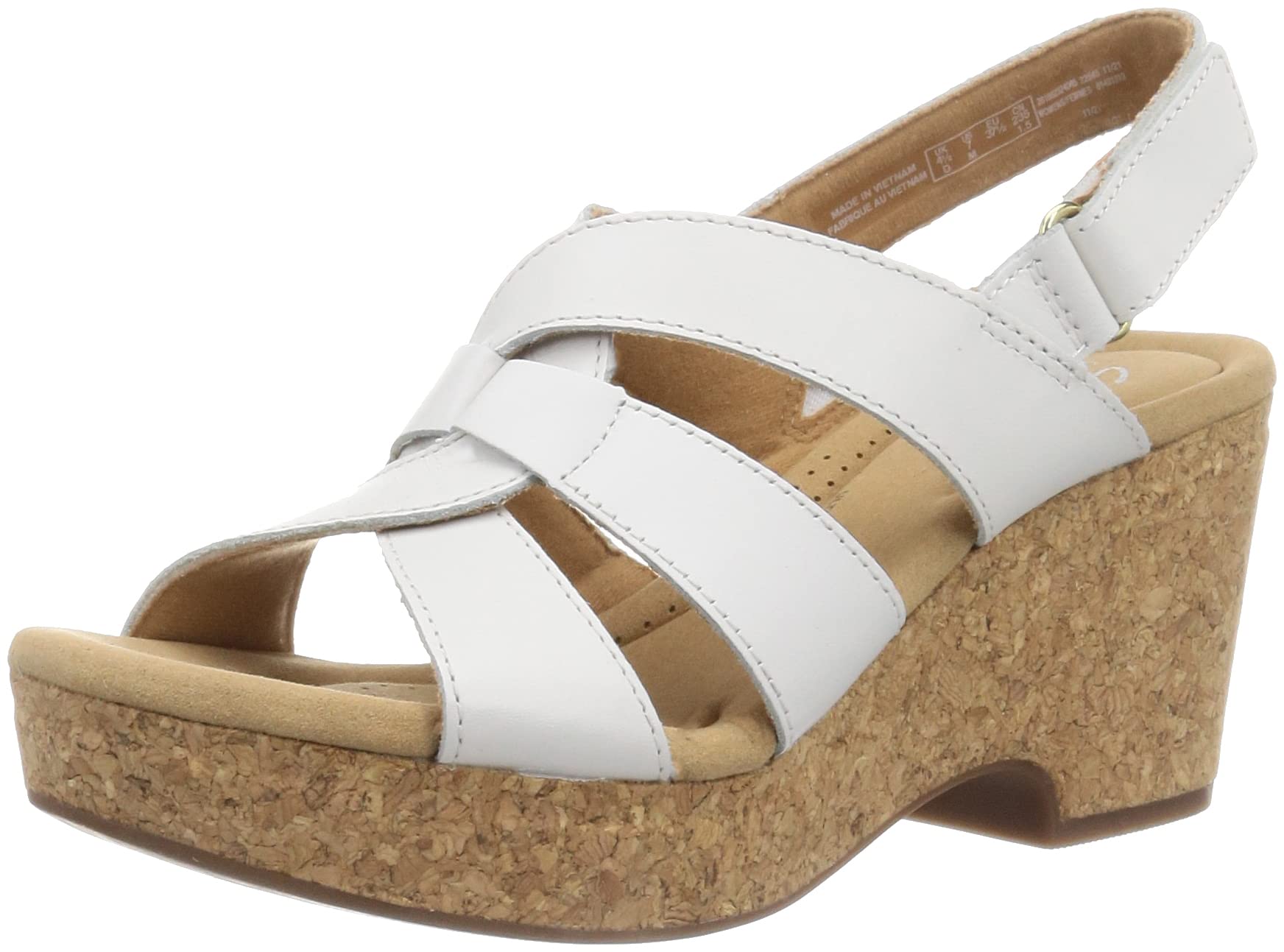 Clarks Giselle Beach, Sandalia Mujer, AD Template Size