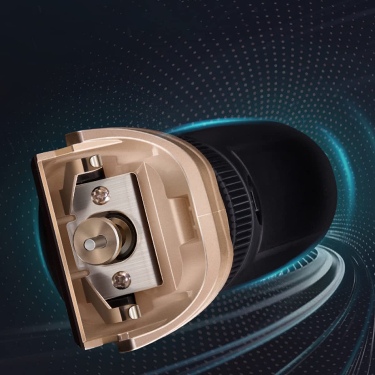 GRIRIW 4Pcs Electric Pet Grooming Clippers for Dogs and Cats USB Rechargeable Ultra Quiet Design with Comb Attachments Trimmer for Easy Grooming