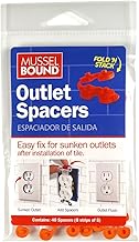 MusselBound® Outlet Spacer - Quick & Easy Solution for Leveling Outlets & Switches on Newly Tiled Walls