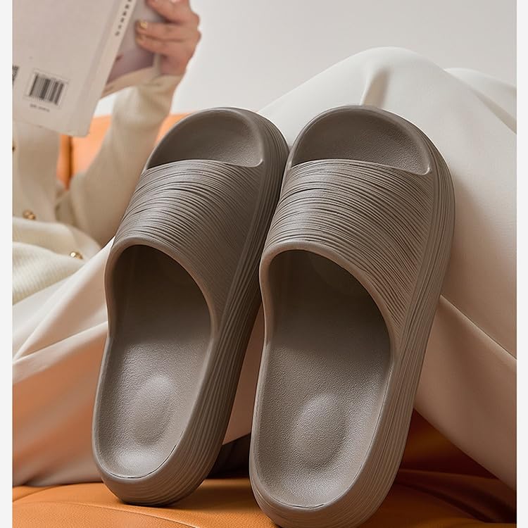 Cloud Slippers for Women, Pillow Slippers Super Soft, Thick Sole Slides for with Anti-Skid Sole4