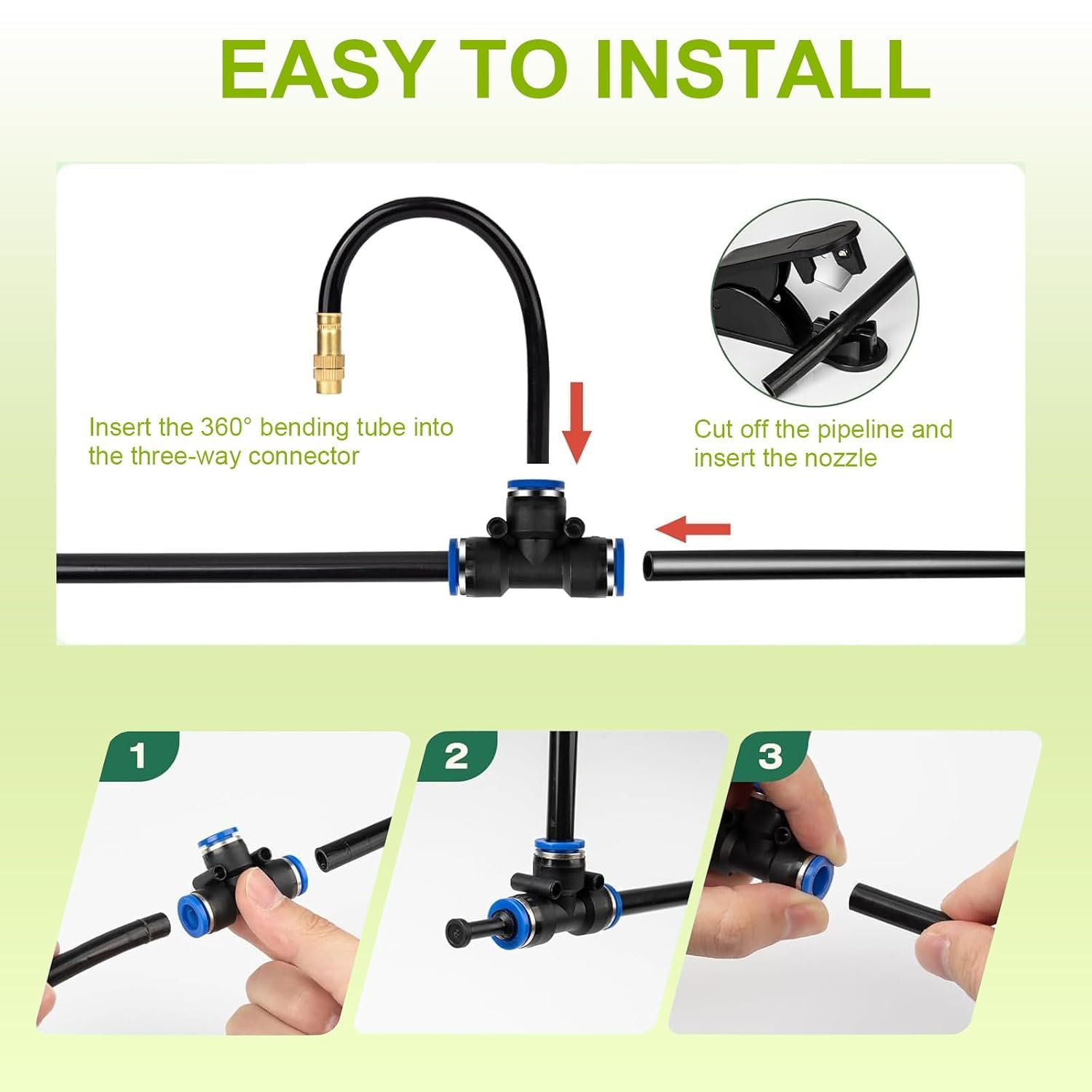 Activité-Brumisation Réglable Micro Irrigation Par Aspersion Buse D'eau