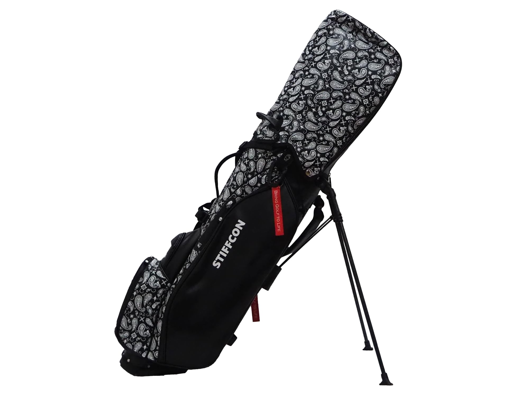 Amazon | GOLF STAND BAG_PAISLEY BLACK/スタンドキャディバッグ