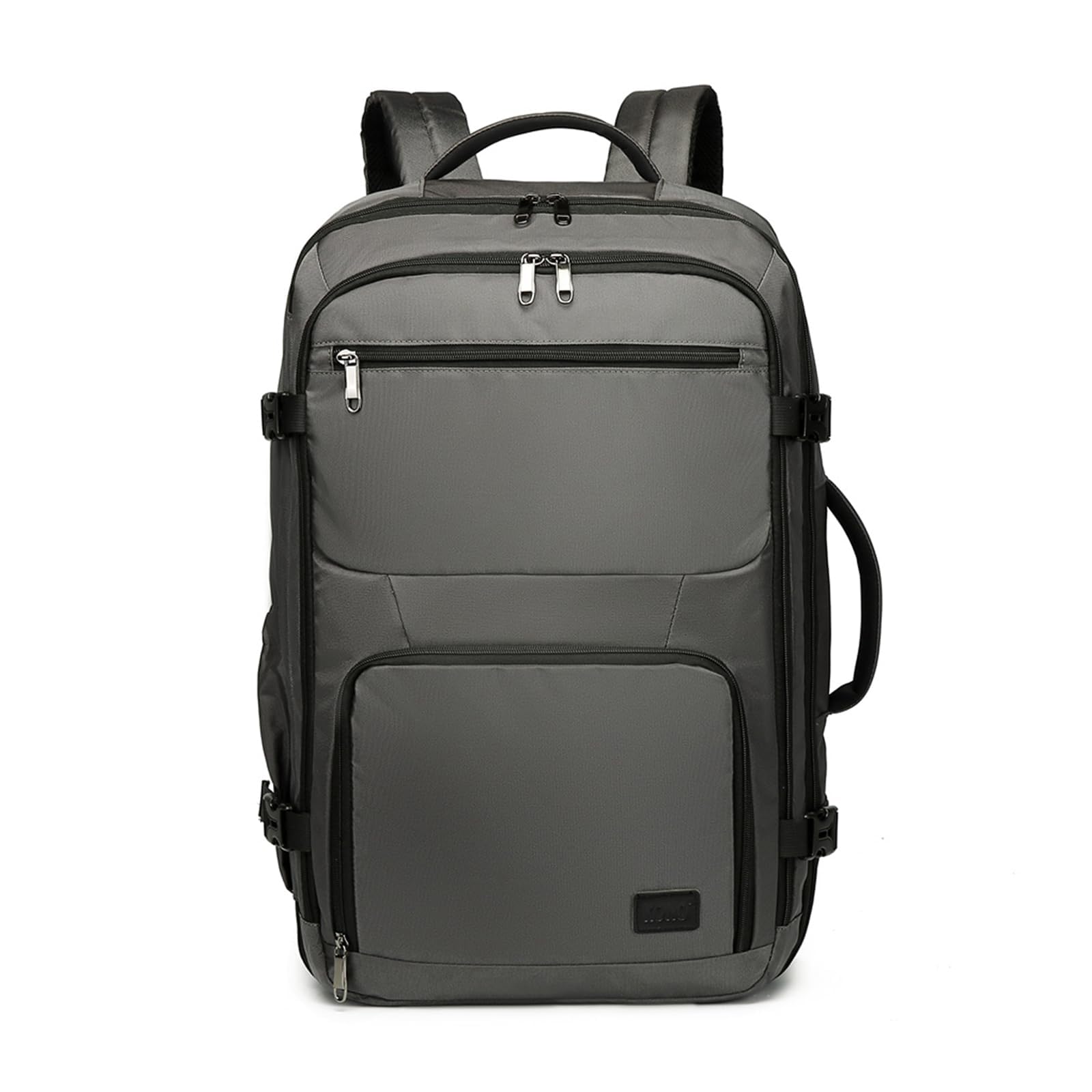 Kono Sac à Dos Cabine 38L Robuste Et Résistant, Bagage à Main, Gris | Grande Capacité 38L, En Polyester Résistant à L'Eau - Idéal Pour Les Week-Ends Et Voyages, Solide Et Léger.