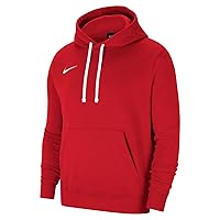 Nike Team Club 20 Felpa con Cappuccio, Rosso (University/Bianco)