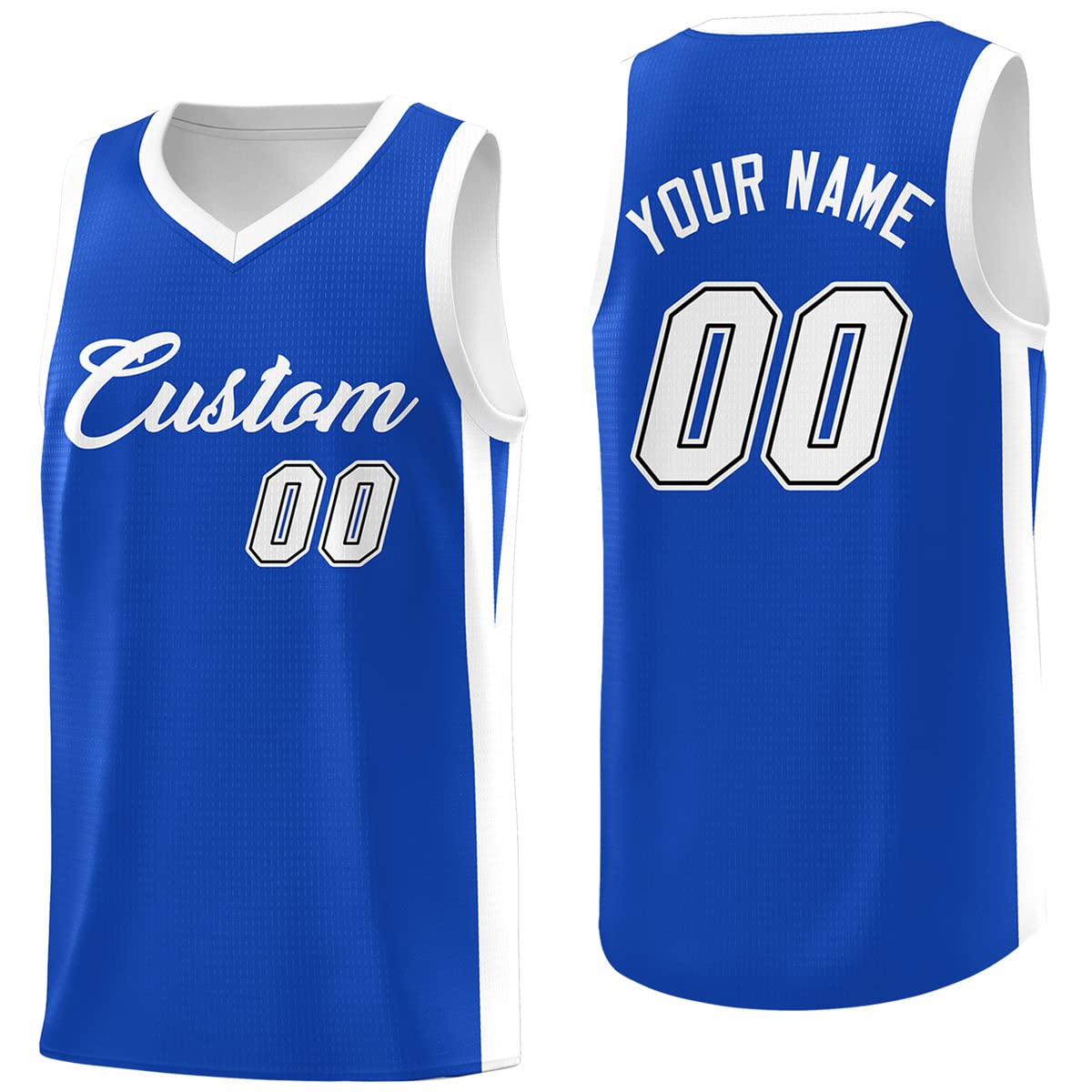 KXK Custom Basketball Jersey, Printed Personalized Name Number for Men Youth