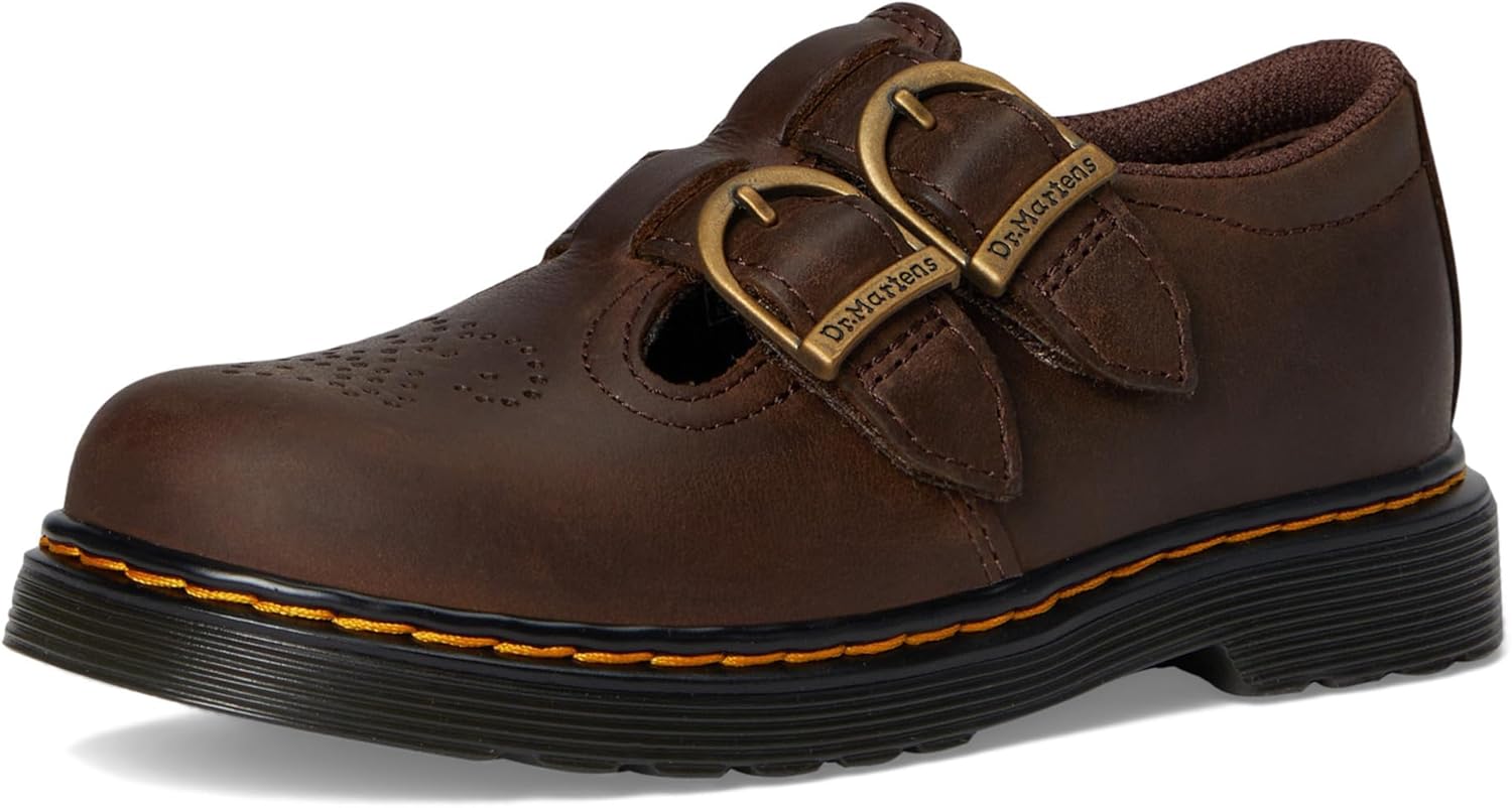 Dr. Martens Baby-Girls 8065 Mary Jane (Little Kid/Big Kid) - Image 7