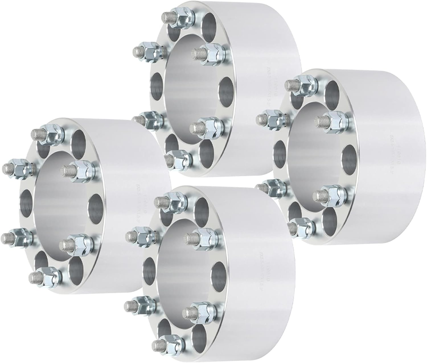 cciyu 6x5.5 to 6x5.5 Wheel Spacers 3 inch with 12x1.5 studs 108mm Wheel Spacers adapters fits 1988-2013 for 4Runner 2000-2006 for Tundra 4set
