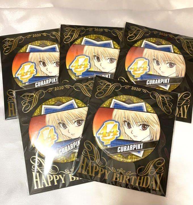 HUNTER × HUNTER クラピカ 2020 バースデー缶バッジ