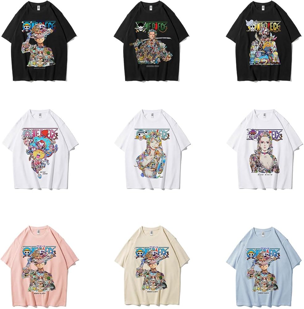 Amazon | [キューエスジーエフ] ルフィ tシャツ ワンピース アニメ