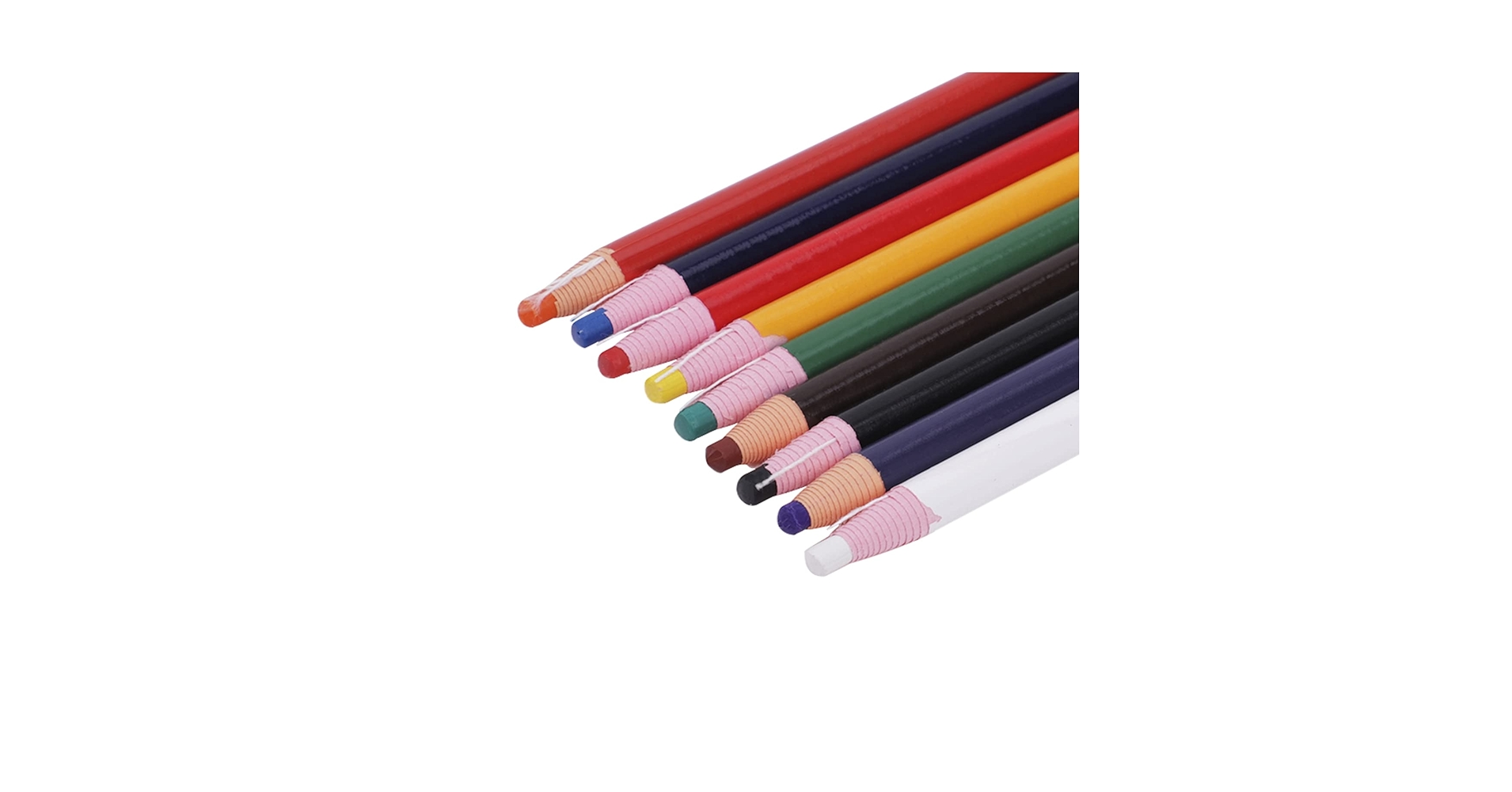 Wax Pencils For Labeling Peel Off China Marker Grease Wax Markers Body Crayons Crayonface Sticks Sewingdrawingcoloringmarking Colored Pencils White China Markers