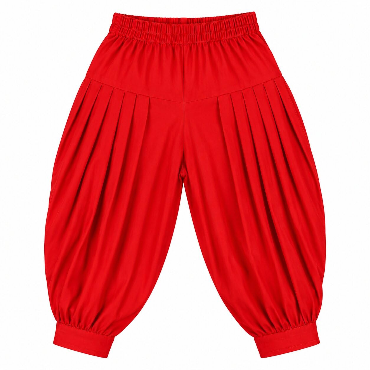 Pure Cotton Patiala Salwar for Girls | Soft & Breathable Ethnic Bottom Wear | Elastic Waist | 3-14 Years-picture-17