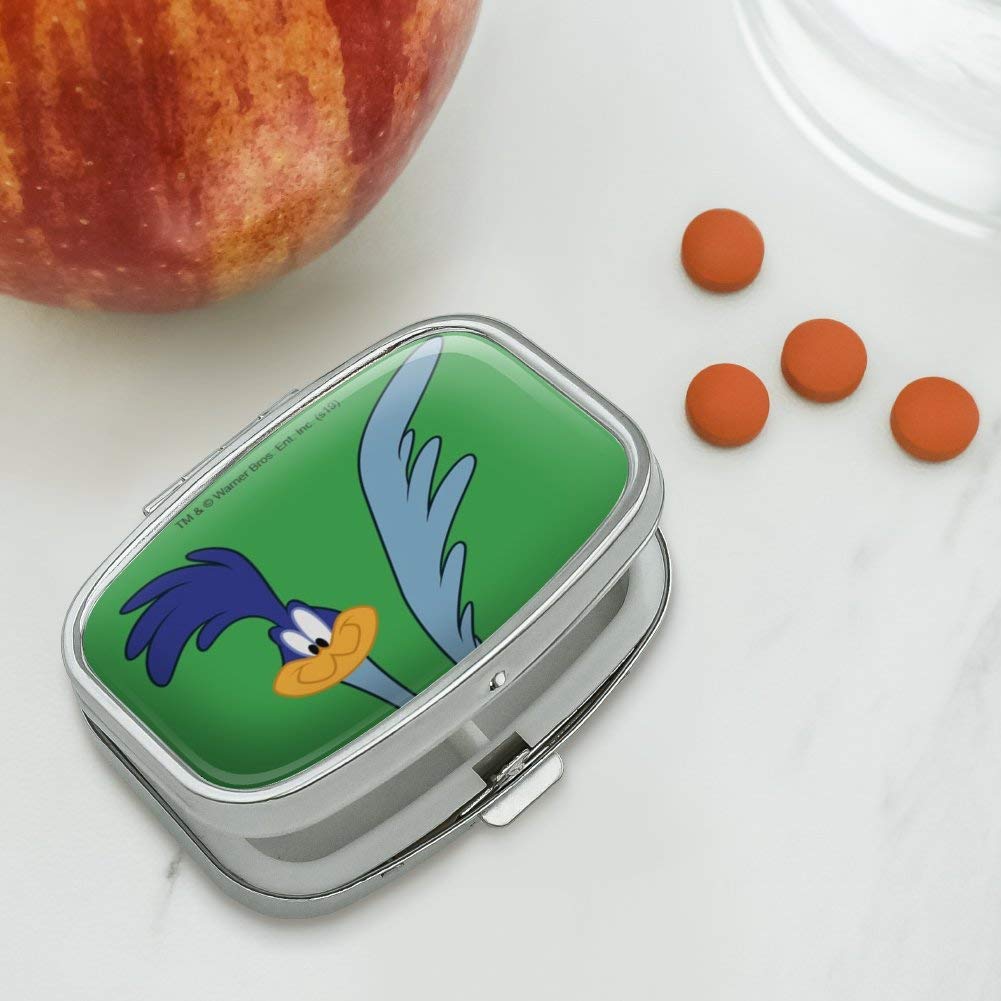 Looney Tunes Road Runner Rectangle Pill Case Trinket Gift Box