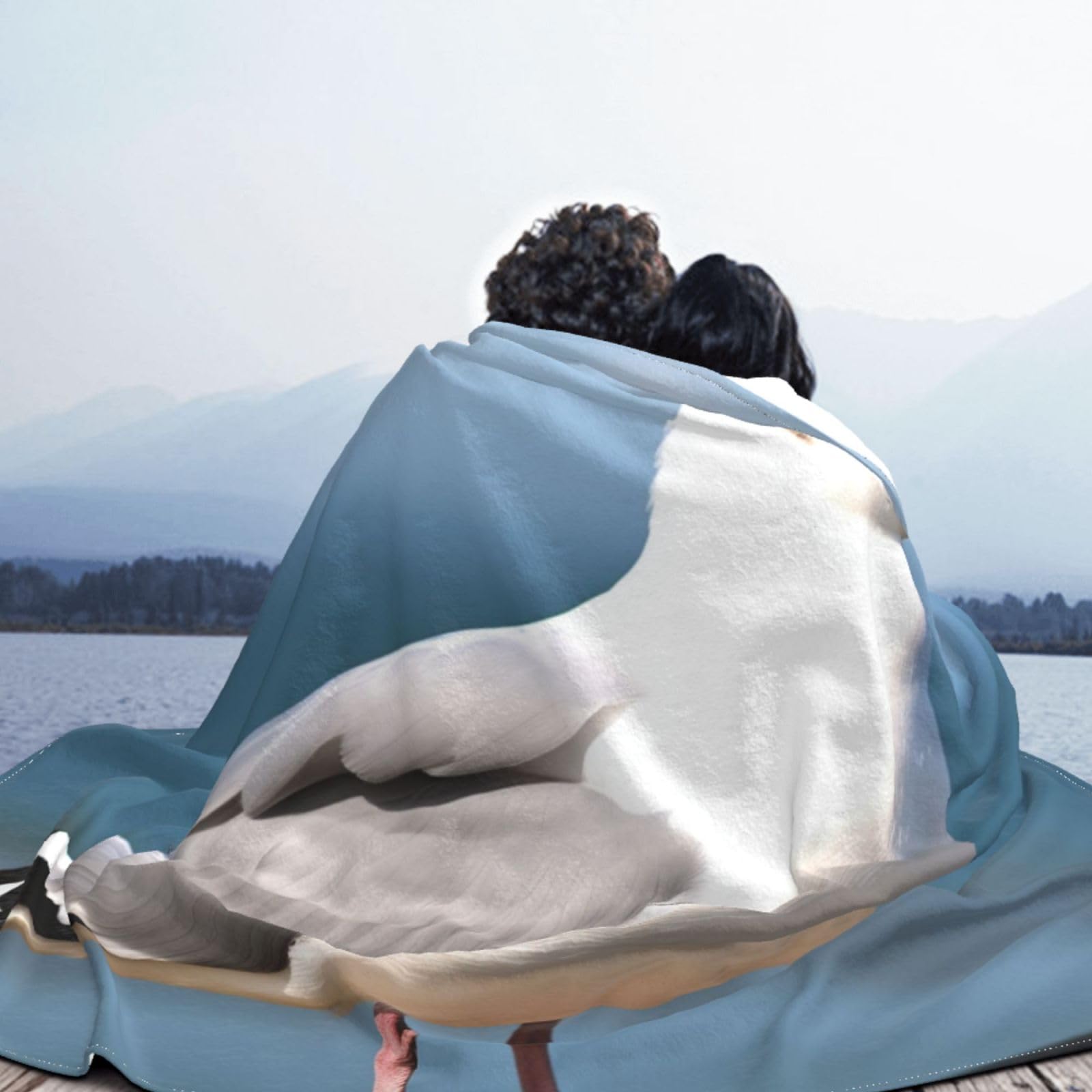Newwiee Fleece-Decken Set – 15 Stück, 127 X 152 Cm, Marineblau, Doppelseitig Weich & Warm