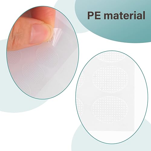 Miniatura 4 de 300 parches de soporte para lóbulos de aretes, parches de orejas pesados, estabilizadores de aretes grandes, adhesivos transparentes para aretes,