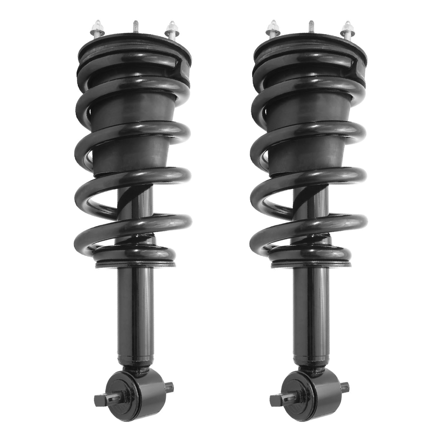 COMPLETESTRUTS Front Quick Complete Strut Assemblies with Coil Springs Replacement for 2014-2018 Chevrolet Silverado 1500 4WD - Set of 2