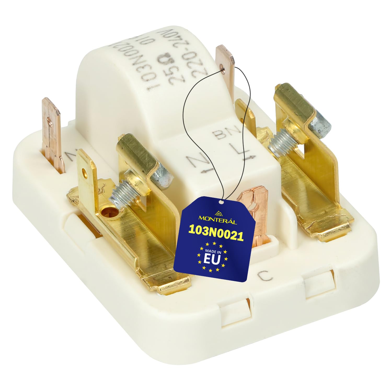 Protecteur De Surcharge Thermique Pour Réigérateur, 2 Pièces, 1/6HP, R600, 125W, Remplacement Du Compresseur