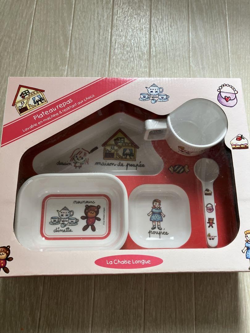 Amazon.co.jp: ベビー食器セット キッズプレート La Chaise Longue