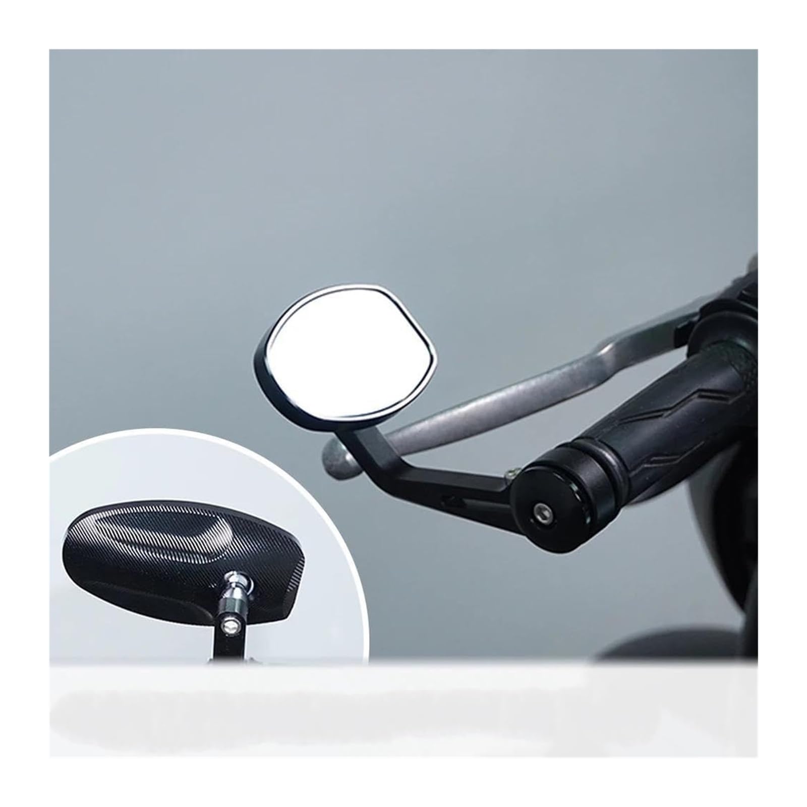 Motocicleta para Yamaha XSR900 XSR700 para Tmax500 530 MT-07 MT-09 MT10 FZ1 FZ6R FZ6 para Espejos Retrovisores Manillar Fazer Espejo Retrovisor